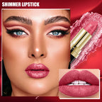 Diamond Shimmer Lipstick Lip Gloss High Pigmented Long Lasting 10 Colors Glitter Lipgloss Lips Makeup Cosmetics Sexy Make Up Lootquake LLC