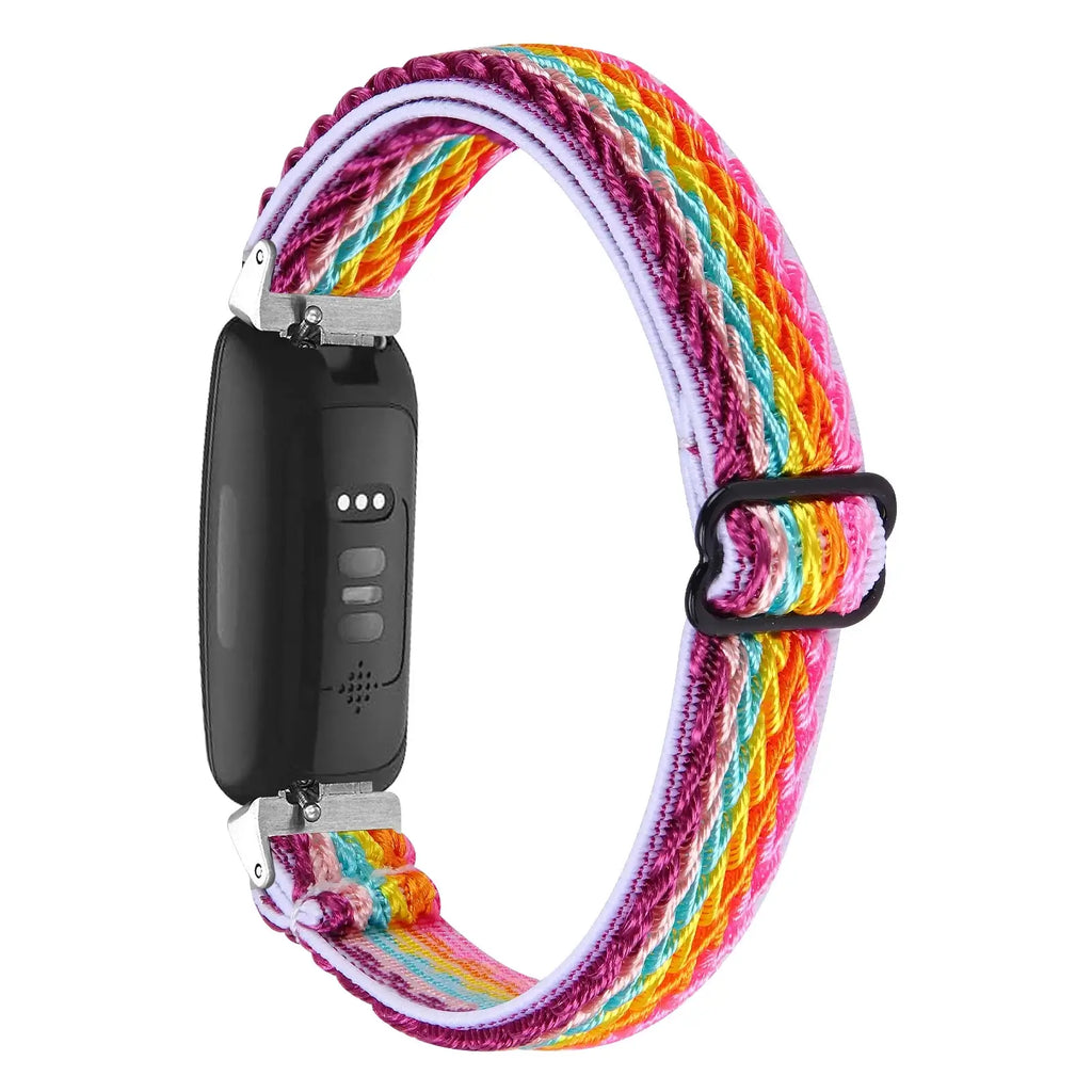 Fitbit Inspire 3, 2, 1, HR Nylon Band - Stretchy Durable Strap