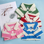 Pet Dog Clothes for Small Medium Dogs Pet Dog Polo Shirt Fashion Puppy Clothes Dogs Cats T-Shirt Pet Supplies Pi-Mart