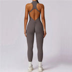 ZipFit Yoga Jumpsuit: Women's Activewear Set THRIXINE