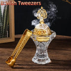 Moroccan Style Crystal Aroma Burner Fragrance Diffuser Arabian Night Lantern Candle Holders Luxury Home Decor Lootquake LLC
