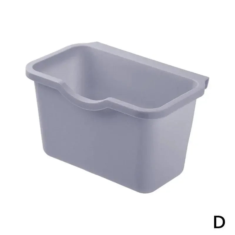 Kitchen Cabinet Door Hanging Trash Garbage Bin Can Rubbish Container Mini Waste Bins Household Rubbish Cleaning Tool Dustbin