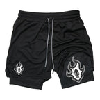 FlexiFit 2-in-1 Performance Running Shorts