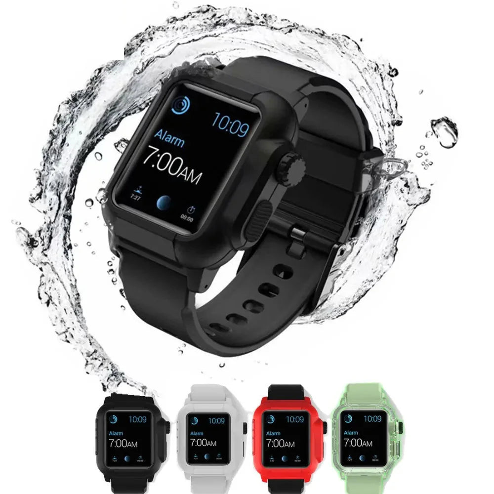 Apple Watch Silicone Strap - Waterproof Luminous Design