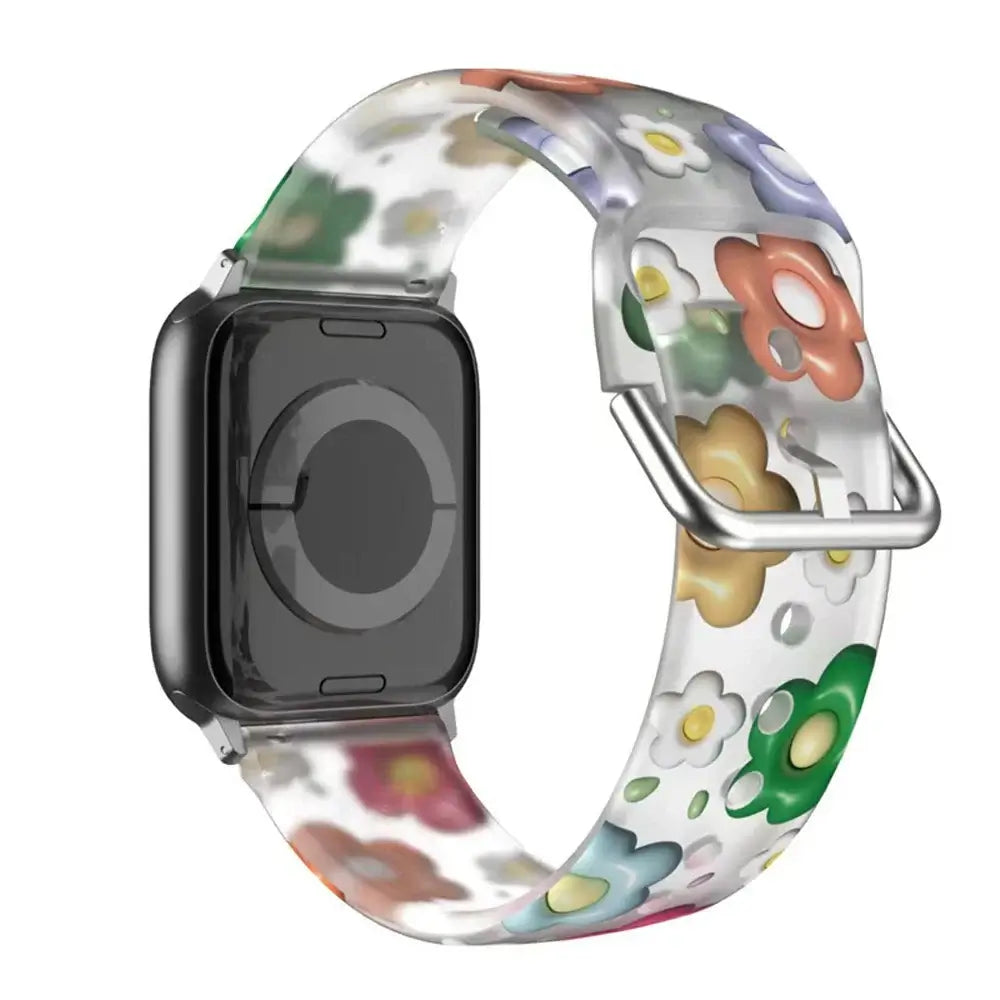 Apple Watch Silicone Strap - Colorful Floral Pattern Band BandsCo Straps