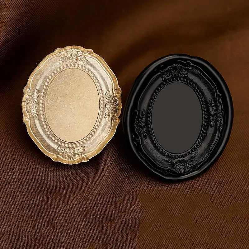 Photo Frame Series Sealing Wax Stamp Head Fire Paint Seal Wax Stamp Heads For DIY Scrapbooking Envelope Wedding Party Invitation Lootquake LLC