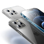 Ultra Thin Clear Soft Silicone Phone Case For iPhone 14 13 12 11 Pro Max XS X XR 7 8 Plus Mini Shockproof Protect Cover  Crystal Clear Anti-Scratch Case Protect the Camera Lens Shockproof Bumper Cover Phone Case Stevvex