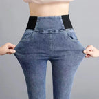 Jeans Oversize 26-38 Slim Denim Pants Women's High Waist Skinny Jean Vintage Wash Pencil Stretch Vaqueros Leggings Pantalones Lootquake LLC
