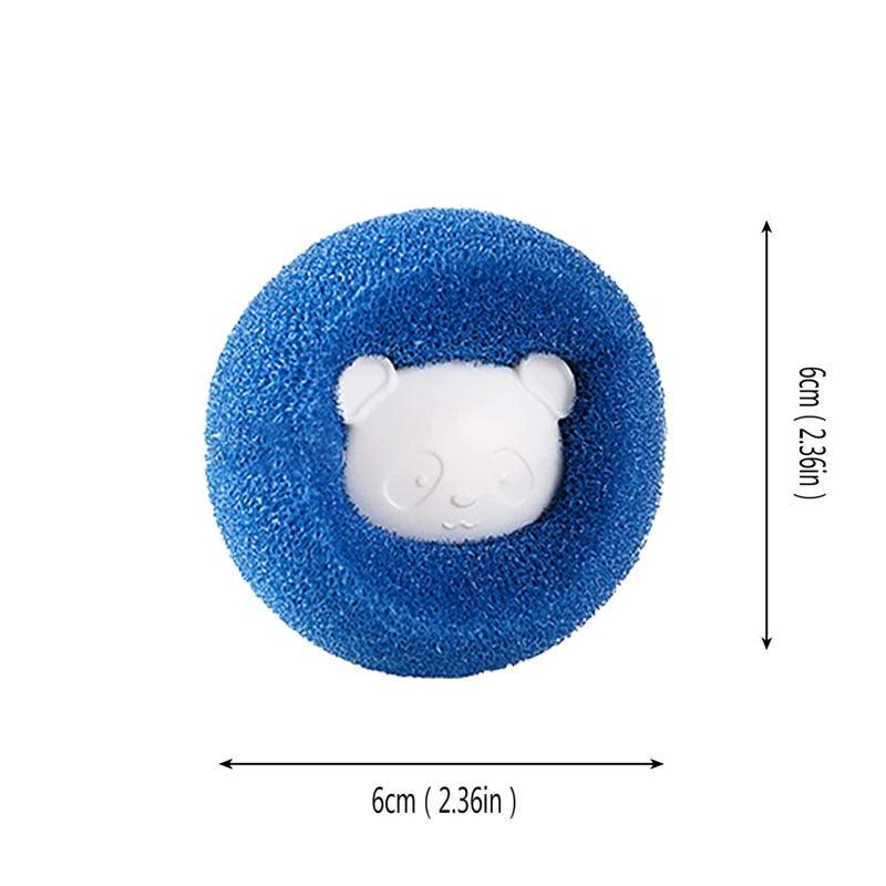 1-5pcs Pet Hair Remover Reusable Ball Laundry Washing Machine Filter Wool Sticker Cat Hair Remover Pet Fur Lint Catcher Home Reusable Pet Hair Remover Washing Machine Hair Catcher Dryer Ball Laundry Washing Scrubbing Ball Stevvex