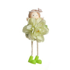 2025 Easter Long Legs Flower Fairy Angel Elf Rabbit Dolls Home Hanging Ornaments Spring Easter Party Supplies Kids Birthday Gift Lootquake LLC
