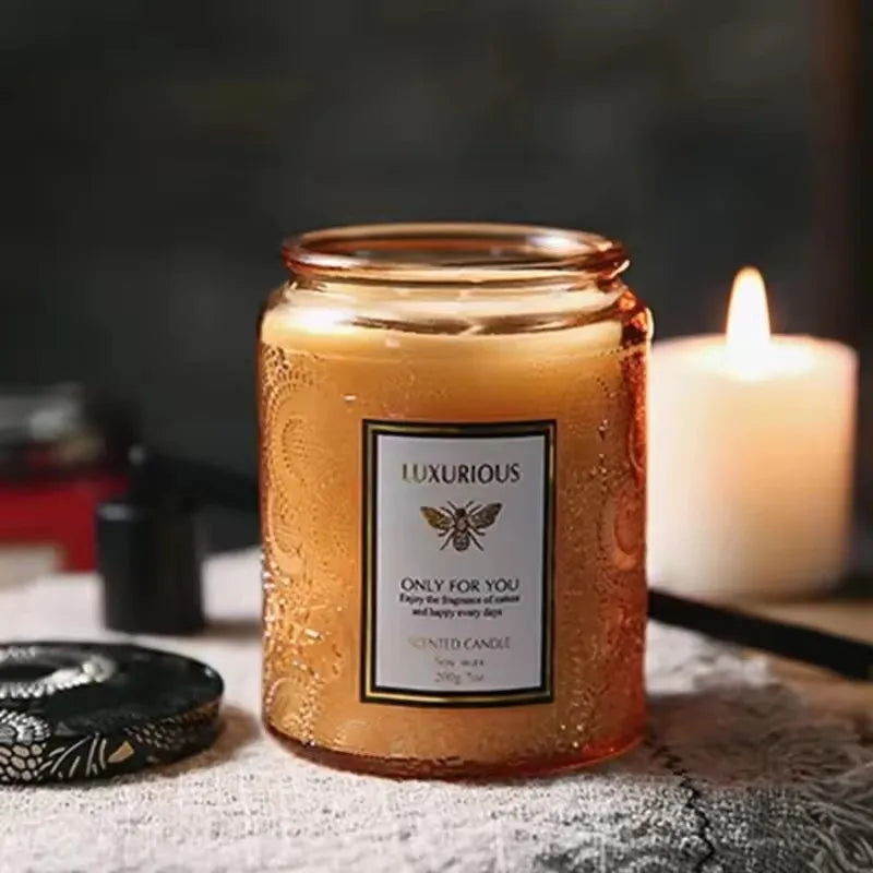 one Fragrant Candle Cans Room Decoration Soy Wax Smokeless Aroma Low Temperature Romantic Oil Fragrance Velas Birthday Candles Lootquake LLC