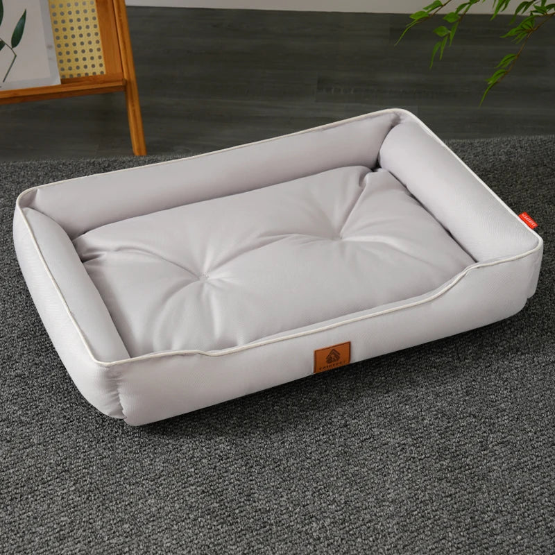 Waterproof Dog Bed 600D Oxford Pet Dogs Beds for All Seasons Thickened PP Cotton Filling Bite-resistant Pet Mat Dog Accessories Lootquake LLC