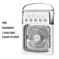 3 In 1 Fan AIr Conditioner Household Small Air Cooler LED Night Light Portable Humidifier Air Adjustment Fan Office Home Fan New Lootquake LLC