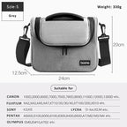 Digital SLR Shoulder Bags Waterproof  Camera Bag Lens Photography Bag for Canon Nikon Sony Micro Single Camera Sleeve Lootquake LLC