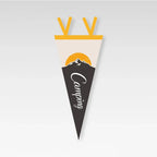 Outdoor Camping Tent Pennant Flags Picnic Canopy Atmosphere Decorations Camp Hanging Flags Holiday Scene Felt Bunting