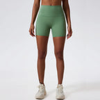 Ultra Comfort High-Waist Yoga Shorts THRIXINE