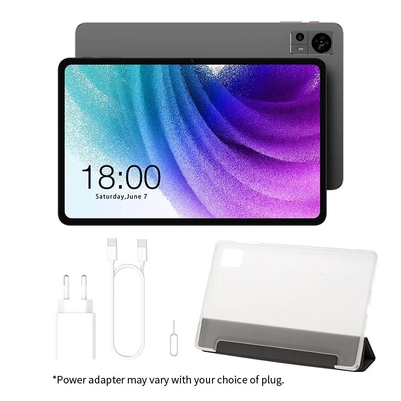 Odea S11, 11 Inch Tddi, 8000Mah, Android 14 Tablet, (6Gb+10Gb Expansion) 16Gb Ram, 256Gb Rom, 1920X1200 Ips, Unisoc T606, 8 Cores, Mali-G57, 4g Lte, Wifi, Gps, Sim Slots*2+Tf*1, Widevine L1 for Netflix Lootquake LLC