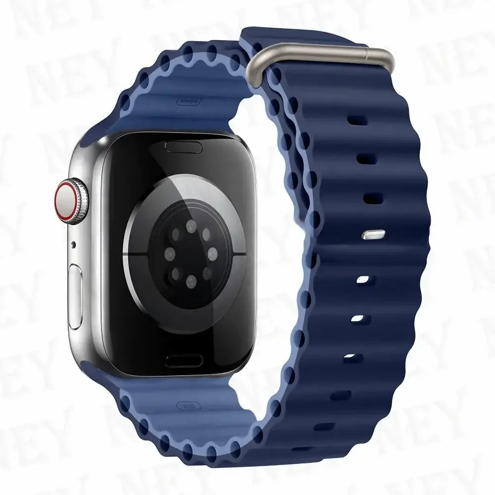 Apple Watch Silicone Strap - Soft Flexible Comfortable Fit - SJB-DIAMOND ELITES