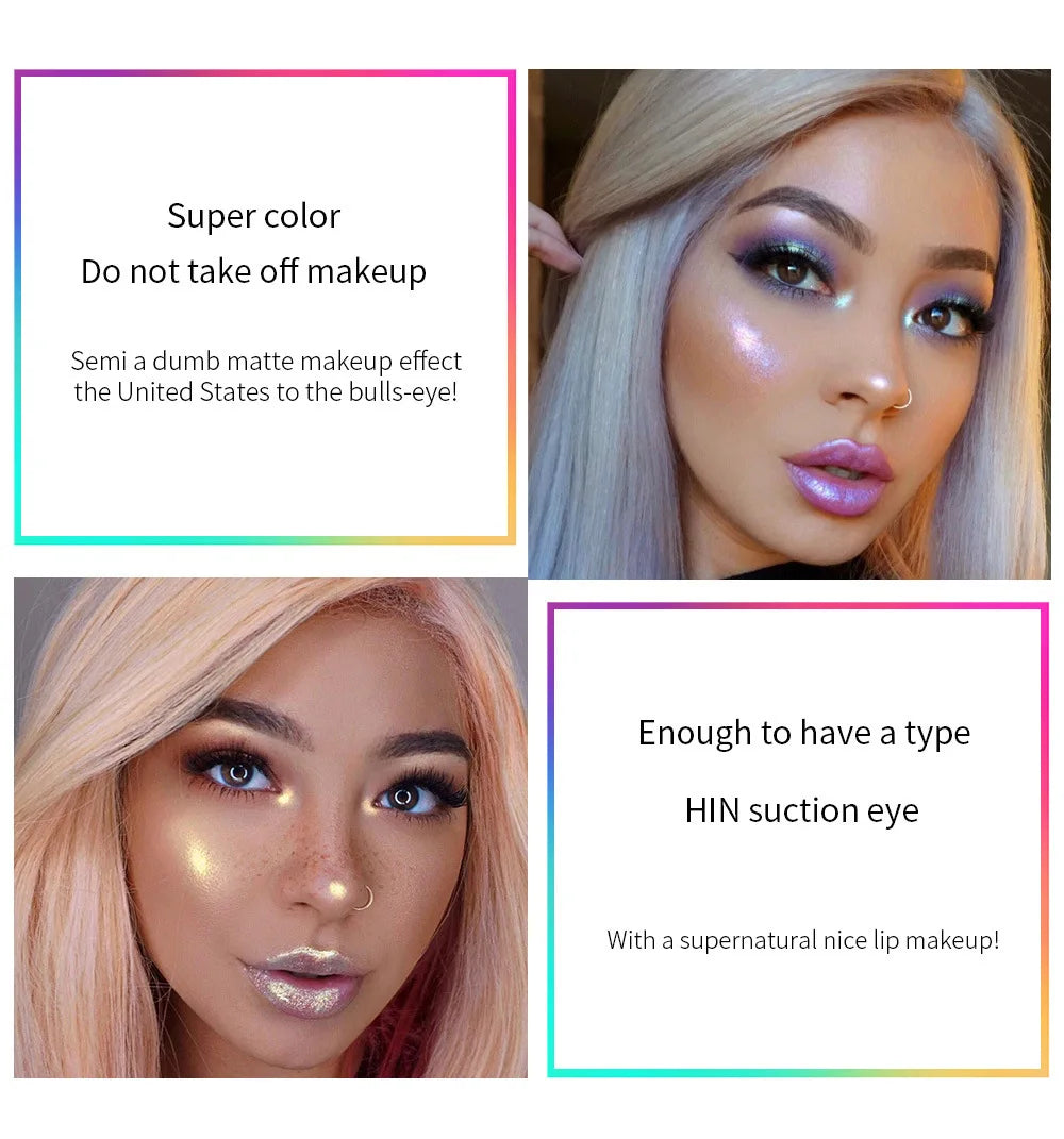 HANDAIYAN Best Seller Glitter Lip Gloss 6colors Moisturizing Mermaid Lip Glaze Waterproof Long Lasting Liquid Lip Stick Lootquake LLC