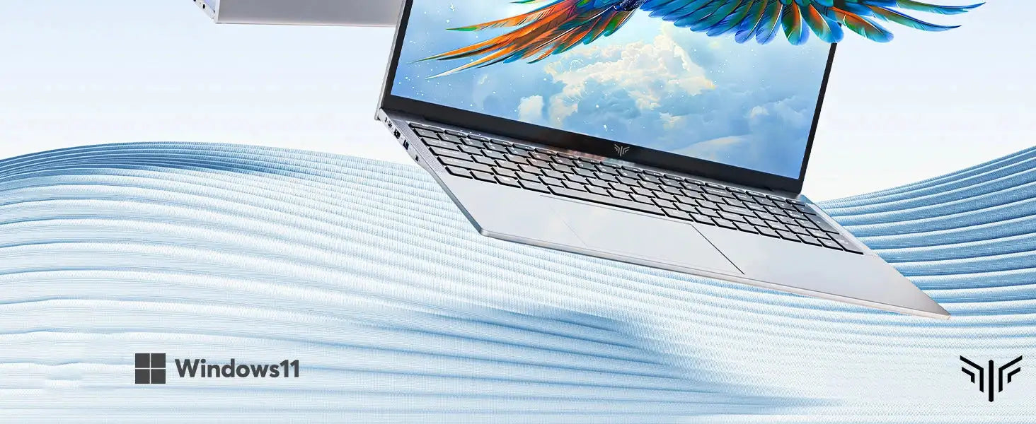 ACEMAGIC Laptop 17.3'' FHD Intel Alder Lake N97 up to 3.6GHz 16GB DDR4 512GB SSD with Windows 11