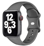 Apple Watch Silicone Band - Soft Waterproof Flexible Strap - SJB-DIAMOND ELITES