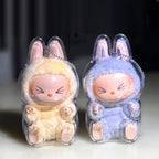 LABUBU Have A Seat Transparent Case Labubu Plastic Case Backpack Charms Lootquake LLC