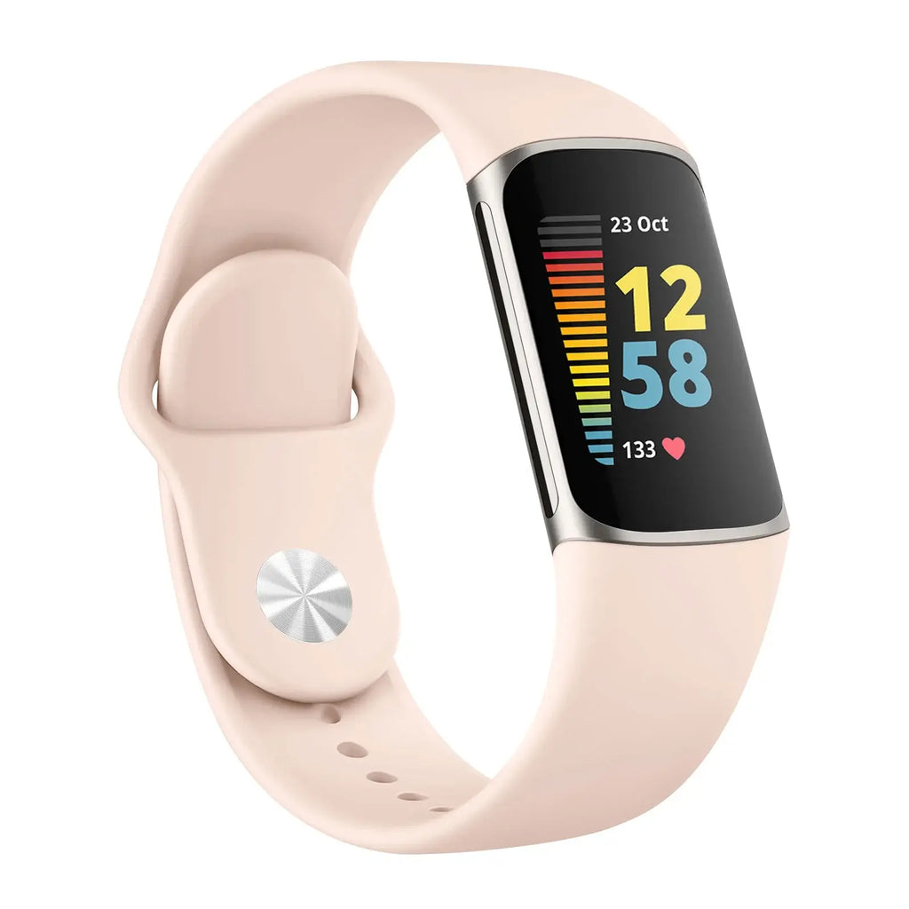 Fitbit Charge 5 6 Silicone Band - Soft Comfortable Design - SJB-DIAMOND ELITES