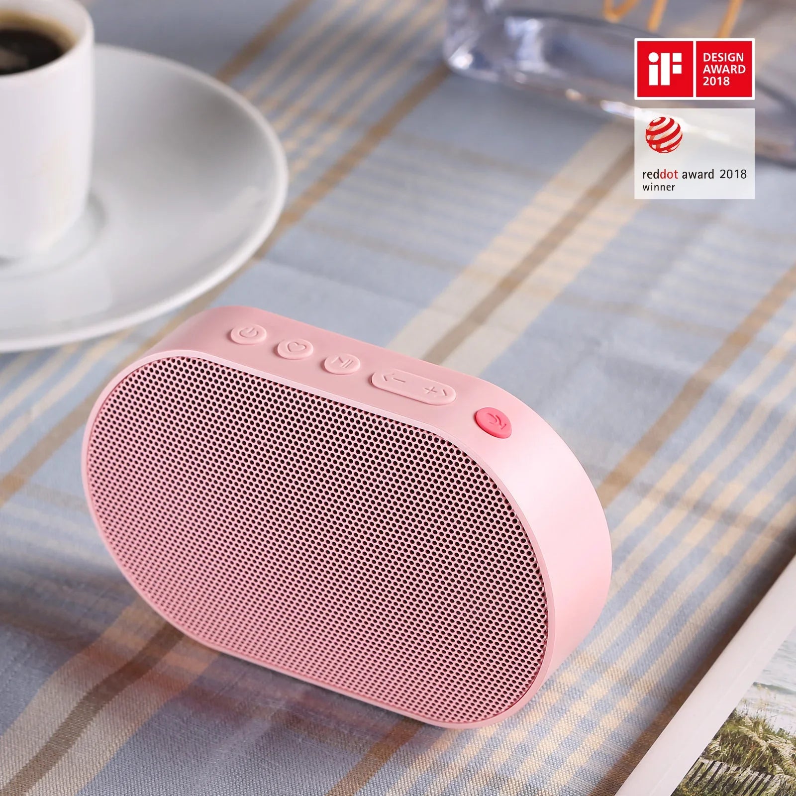 Portable Speaker Smart Bluetooth Wireless 10W Mini Speaker Compact Powerful 2200mAh Support Alexa Spotify Tunein Streaming Music Lootquake LLC