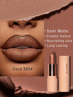Bare Matte Silky Matte Lipstick Long-lasting Waterproof and glossy finish, Easy to color Lootquake LLC
