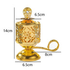 Moroccan Style Crystal Aroma Burner Fragrance Diffuser Arabian Night Lantern Candle Holders Luxury Home Decor Lootquake LLC
