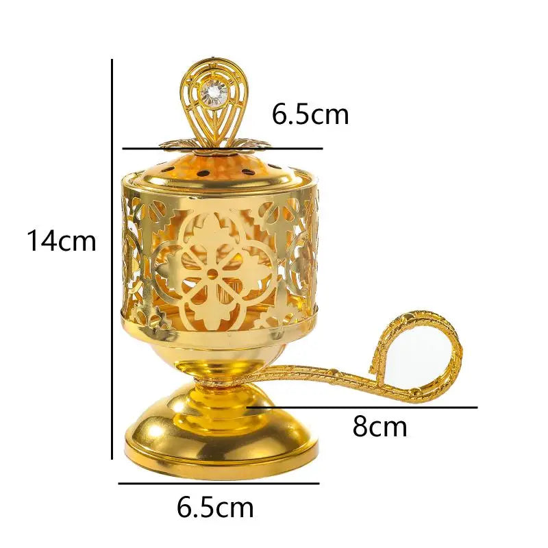Moroccan Style Crystal Aroma Burner Fragrance Diffuser Arabian Night Lantern Candle Holders Luxury Home Decor Lootquake LLC
