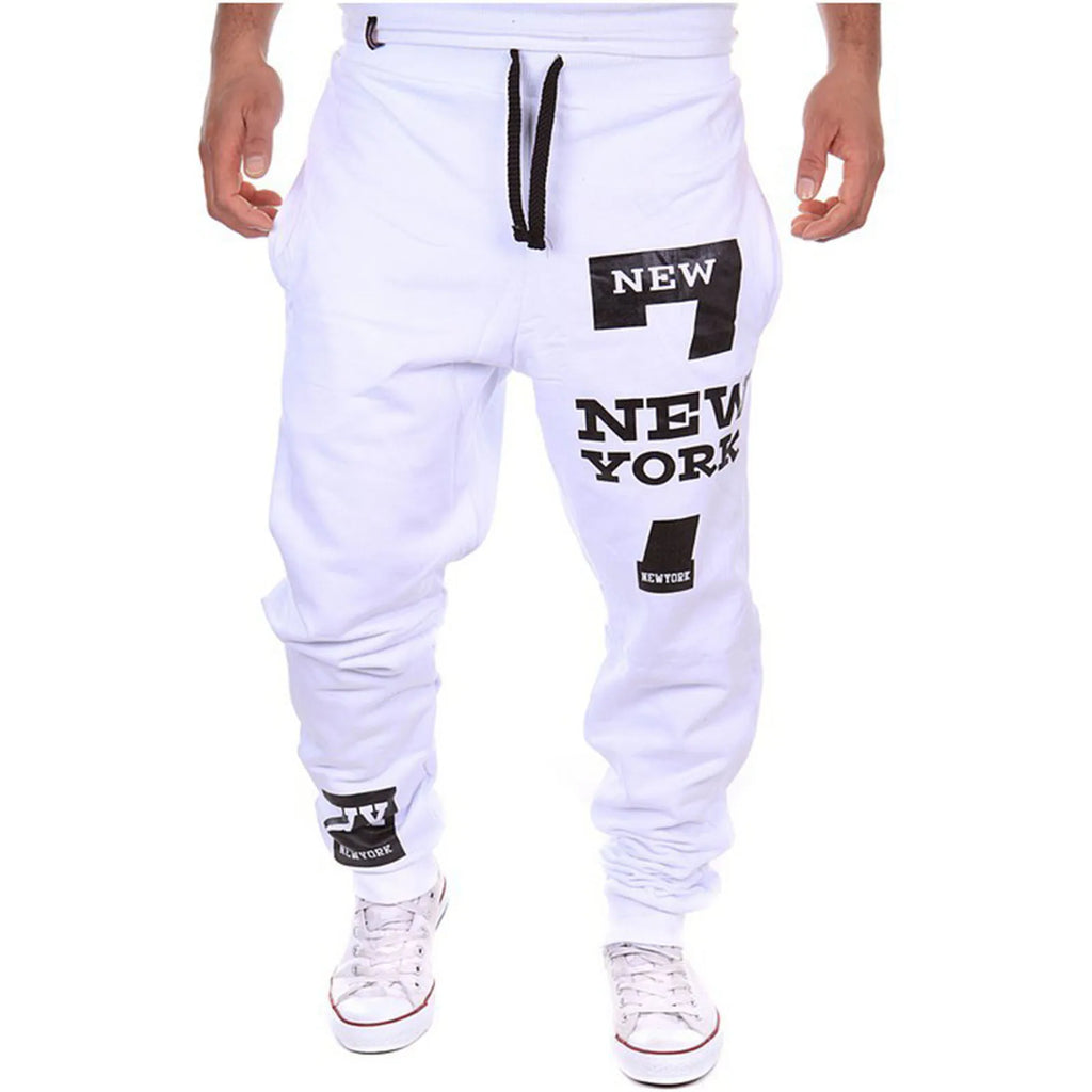Men's Active Sweatpants Drawstring Elastic Waist - SJB-DIAMOND ELITES