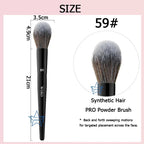 70 Pro Big Foundation Brush Cream Foundation Makeup Brush Chubby Professional Synthetic Hair Face Contour Foundation Makeup Tool Lootquake LLC