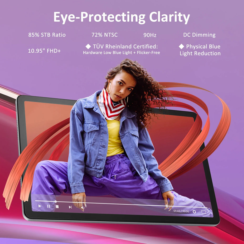 Lenovo Tab K10 M11 TB330FU 6/8+128GB Zhaoyang Tablets K10 MediaTek Helio G88 Global Rom Support OTA 10.95-inch Screen GPS WIFI Lootquake LLC