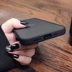 Luxury Shockproof Armor Phone Case For iPhone 11 12 13 14 Pro Max Silicone Clear Hard Cover Protective Hard Back Cover with Soft Edge Bumper Shockproof Anti-Drop Case For iPhone Stevvex