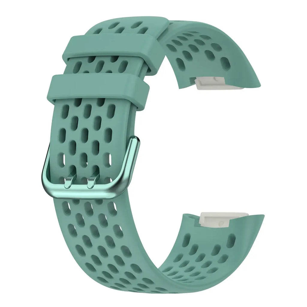 Fitbit Charge 5 6 Silicone Band - Soft Flexible Waterproof - SJB-DIAMOND ELITES