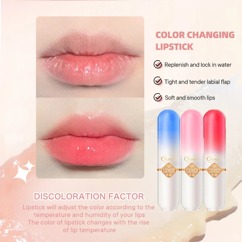 Fruit flavored moisturizing lipstick, neutral and natural, lip care, used to moisturize and prevent dryness, care for lip skin Lootquake LLC