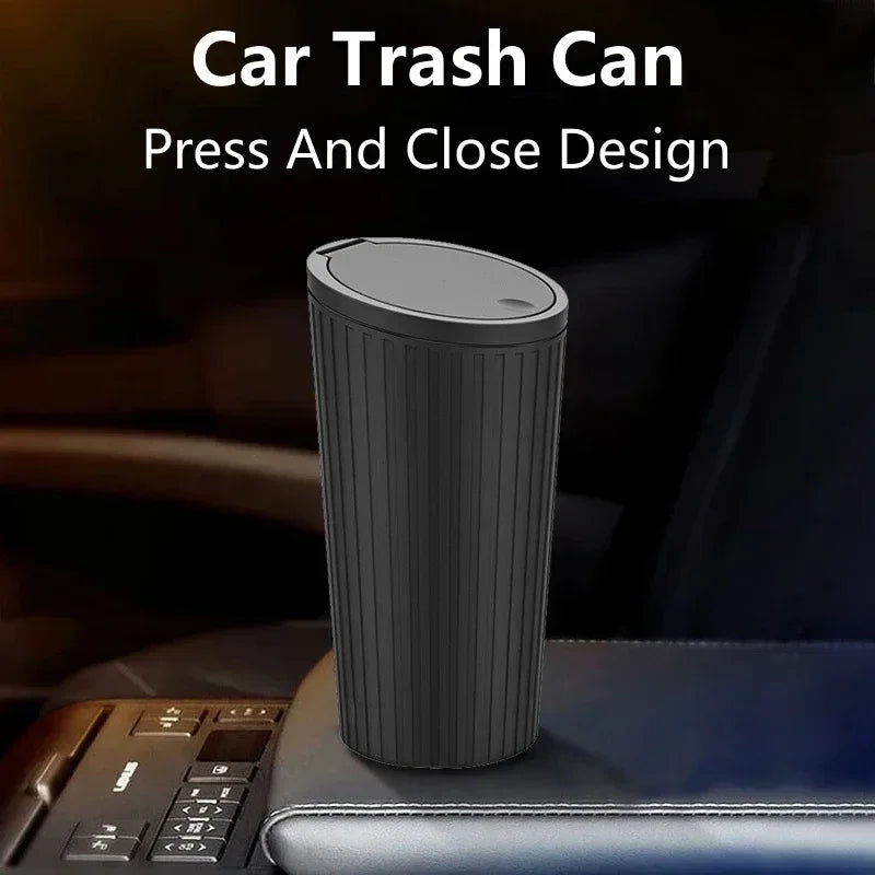 Universal Car Trash Bin Can Mini Auto Dust Organizer Car Interior Rubbish Bag Garbage Container Storage Box Bucket Auto Accessor Lootquake LLC