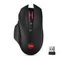 Redragon M656 Gainer Wireless Gaming Mouse, 4000 DPI 2.4Ghz Wireless Gamer Mouse w/ 5 DPI Levels, 7 Macro Buttons, Red LED Backl Lootquake LLC
