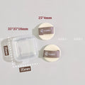 Small Flocking Mini Replacement Puff Loose Powder Foundation Puff Lootquake LLC