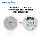 Built-in Class-D Amplifier Full Range Bluetooth-compatible Ceiling Speaker Horn For Home Theater Background Music Good Quality Lootquake LLC
