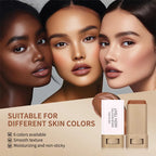 Waterproof And Lasting Temperature Change Foundation Make-up Cream Stick Luster Moisture Concealer Moisturizing LiquidFoundation Lootquake LLC