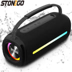 Outdoor Portable Bluetooth 53 Wireless Speaker IPX6 Waterproof High Power Audio RGB Lantern Subwoofer Lootquake LLC