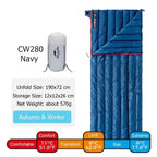 Naturehike CW280 Sleeping Bag Winter Waterproof Goose Down Sleeping Bag Ultralight CWM400 Hiking Camping Sleeping Bag