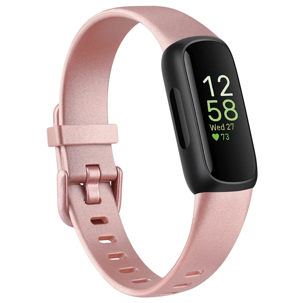 Fitbit Inspire 3 Silicone Band – Soft Waterproof Strap - SJB-DIAMOND ELITES
