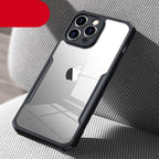 Phone Case For iPhone 14 13 12 Pro Max 14 Plus Shockproof Back Transparent Cover Camera Screen Protection Case Camera Cover Slim Clear Back with Shockproof Soft Bumper Frame Cover Stevvex