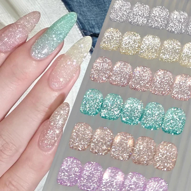 BORN PRETTY 10ml Reflective Glitter Gel Nail Polish Carat Mirage Sparkling Color Shine UV LED Soak Off Semi-Permanant Varnish Lootquake LLC