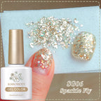 BORN PRETTY 10ml Reflective Glitter Gel Nail Polish Carat Mirage Sparkling Color Shine UV LED Soak Off Semi-Permanant Varnish Lootquake LLC