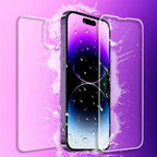 HD Clear Scratch Resistant Anti-Fingerprint Tempered Glass Film Full Screen Coverage Protector For Iphone 14 Pro Max Front Back Screen Protector HD Clarity Anti-Fingerprint Scratch Tempered Glass For Iphone 13 Stevvex