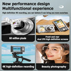 K23 0GB-128GB Dual screen digital camera 4K telescopic lens 16x optical zoom waterproof camera selfie beauty home camera Lootquake LLC